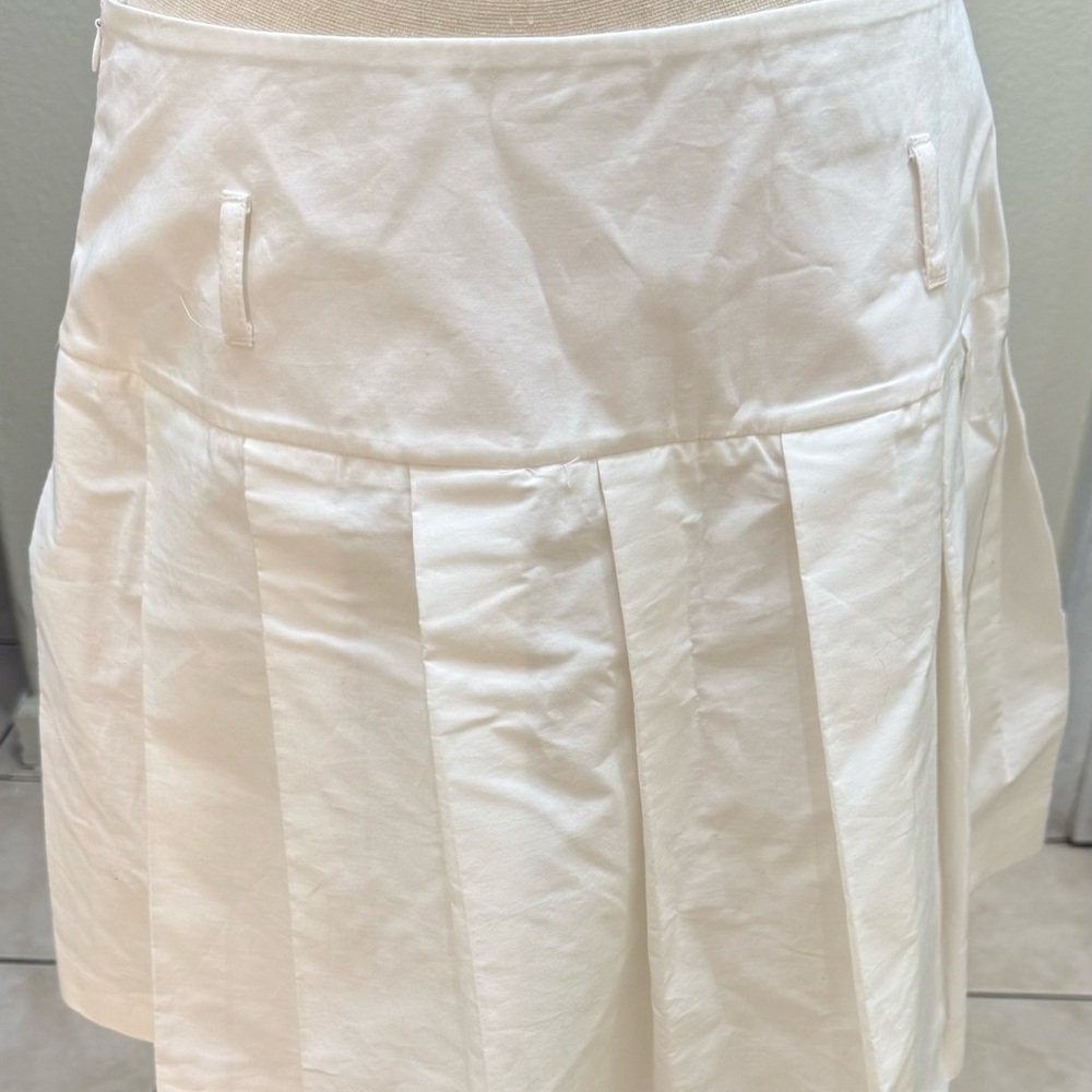 Zara White Mini Skirt